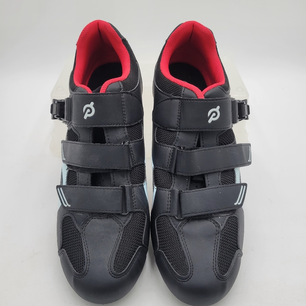 Peloton Cycling Shoes Mens Hook and Loop Size 47 US 13 a few Scuffs